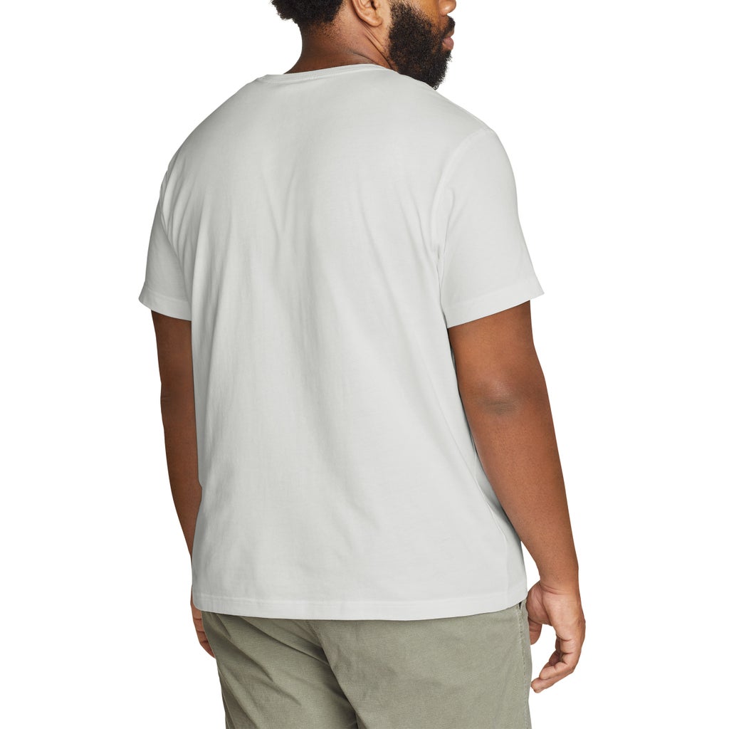 [color:white] Eddie Bauer Men's Graphic Tee - White - image 2