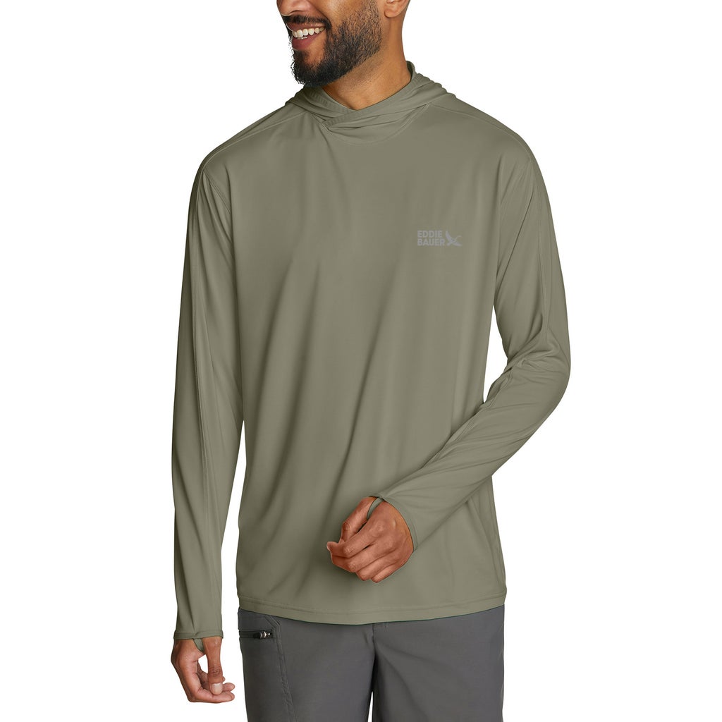 [color:green] Eddie Bauer Men's Performance Hoodie - Green - image 1