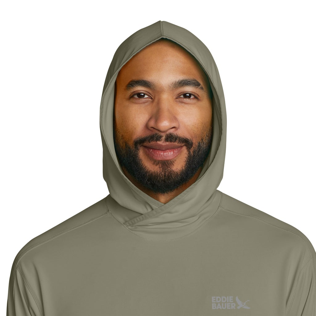 [color:green] Eddie Bauer Men's Performance Hoodie - Green - image 3