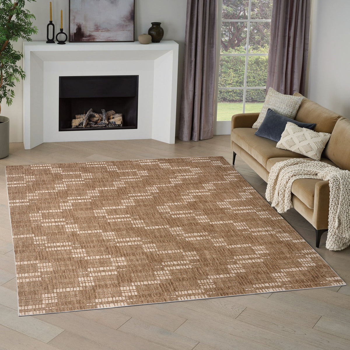 Nourison Indiana Area Rug, Lafayette, 7'10" x 9'10"