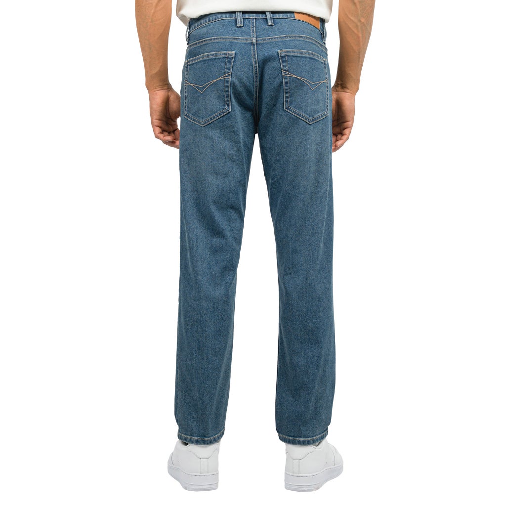 [color:blue] Scott Barber Men's 5-Pocket Jean - Blue - image 3