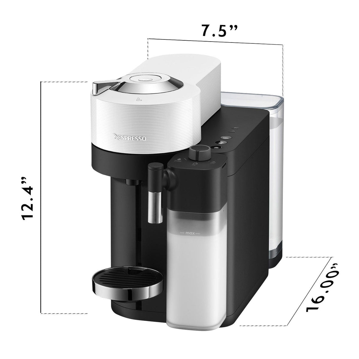 Nespresso Vertuo Lattissima by De'Longhi, White