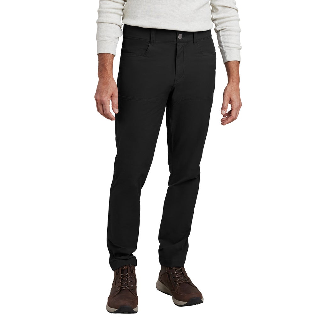 [color:black] Kirkland Signature Men's Stretch Tech Pant - Black - image 1