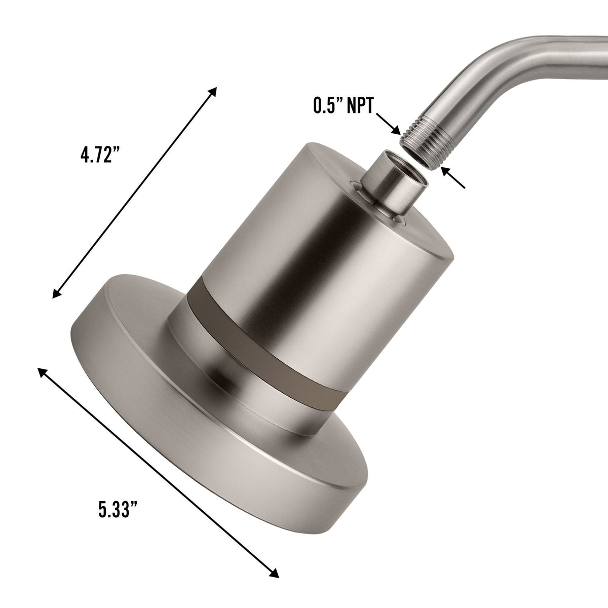 The Jolie Filtered Showerhead Bundle with Replacement Filters