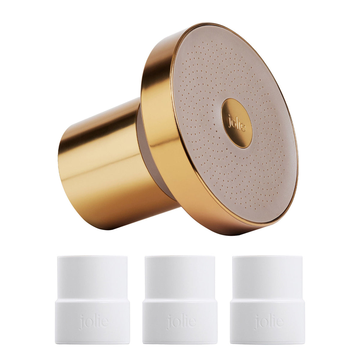 The Jolie Filtered Showerhead Bundle with Replacement Filters