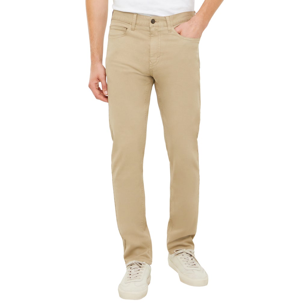 [color:tan] Banana Republic Men's 5-Pocket Twill Pant - Tan - image 1