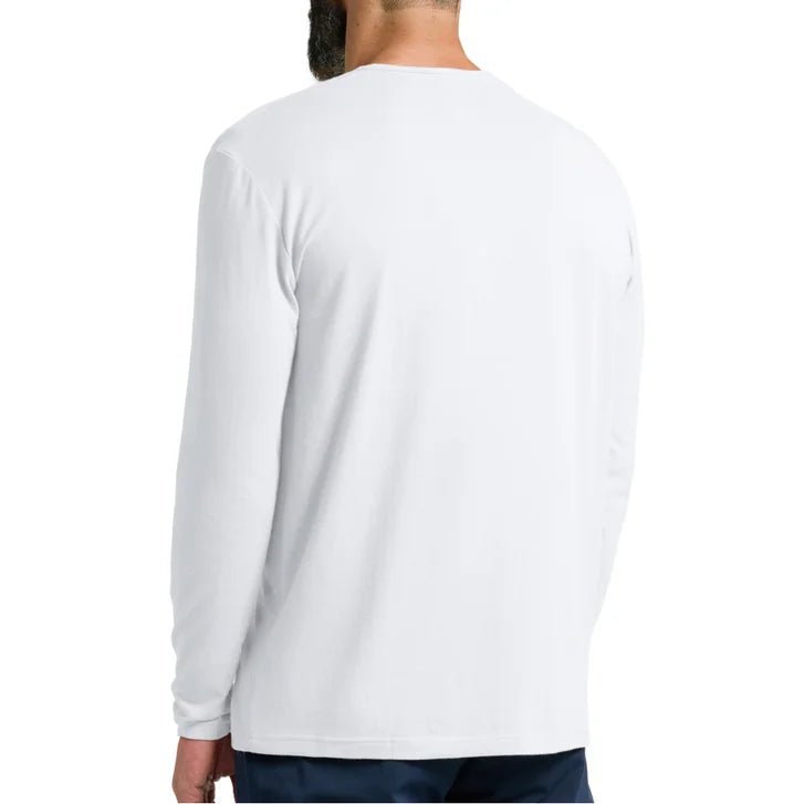 True Classic Men’s Long Sleeve Henley, 2-pack