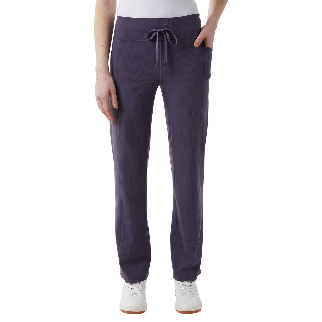 [color:purple] 32 Degree Women's Ribbed Pant - Purple - image 9