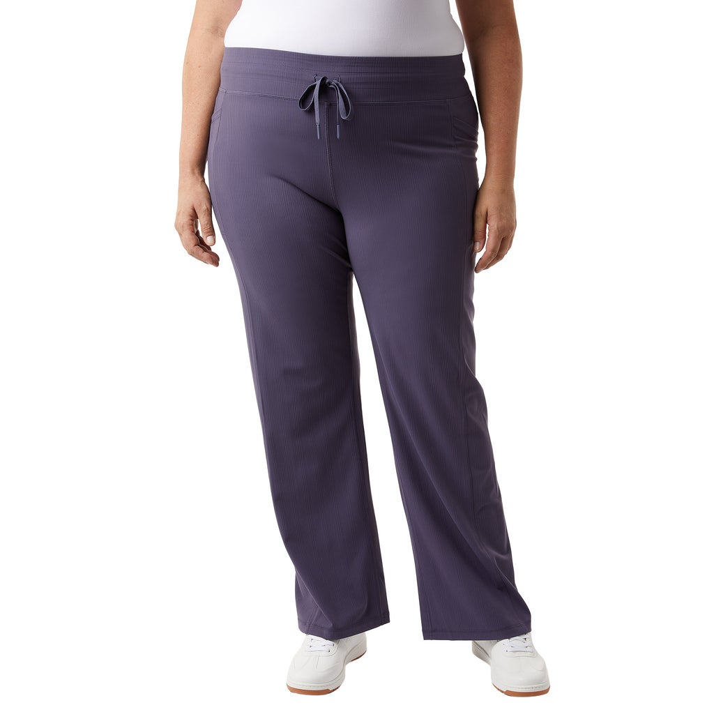 [color:purple] 32 Degree Women's Ribbed Pant - Purple - image 5