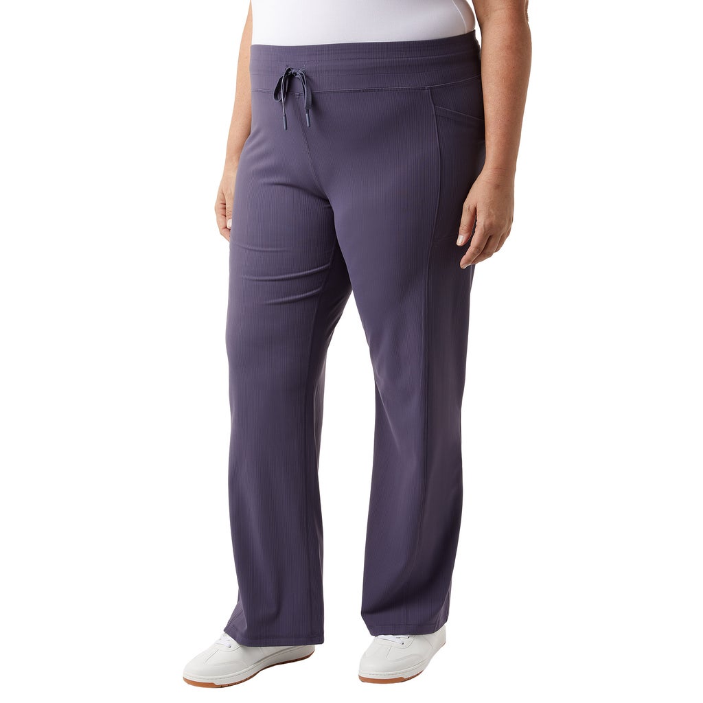 [color:purple] 32 Degree Women's Ribbed Pant - Purple - image 14