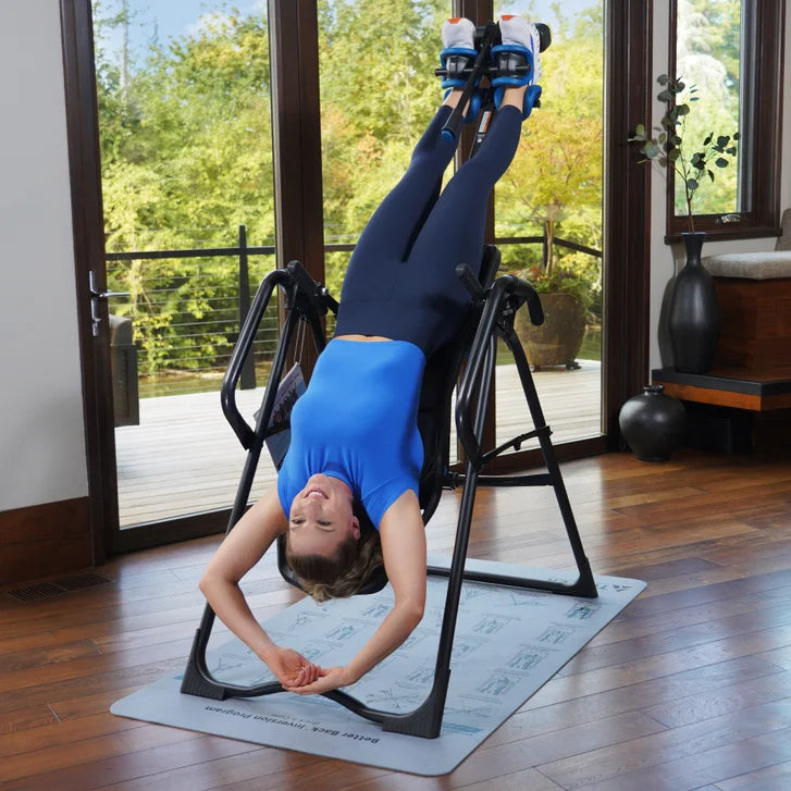 Teeter FitSpine FX-3 Inversion Table w/ Heat & Vibration Cushion + Mat - image 1