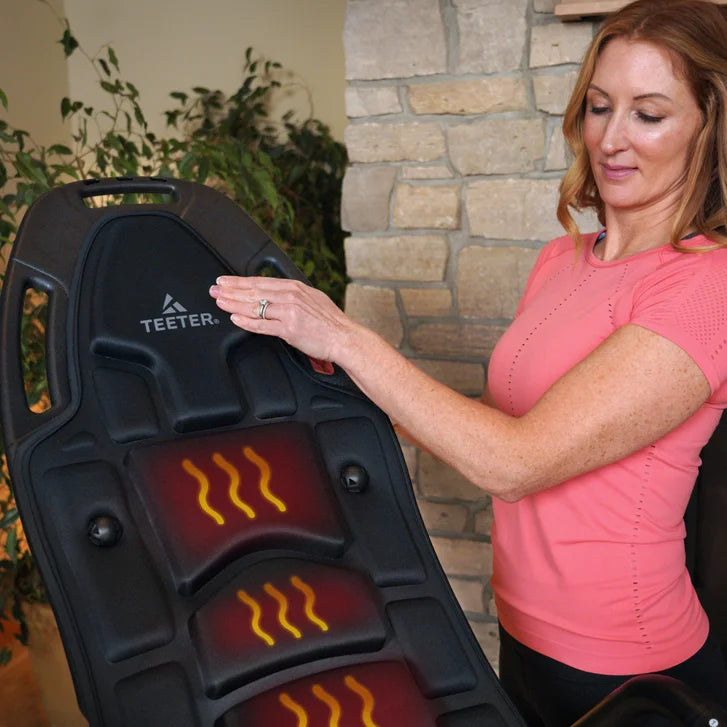 Teeter FitSpine FX-3 Inversion Table w/ Heat & Vibration Cushion + Mat - image 3