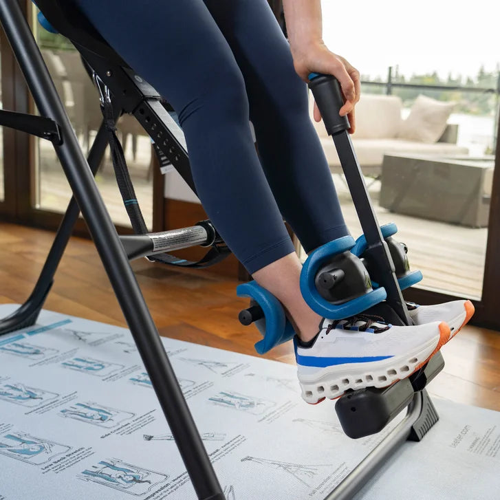 Teeter FitSpine FX-3 Inversion Table w/ Heat & Vibration Cushion + Mat - image 5