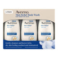Aveeno Skin Relief Body Wash, 18 fl oz, 3-pack - product image