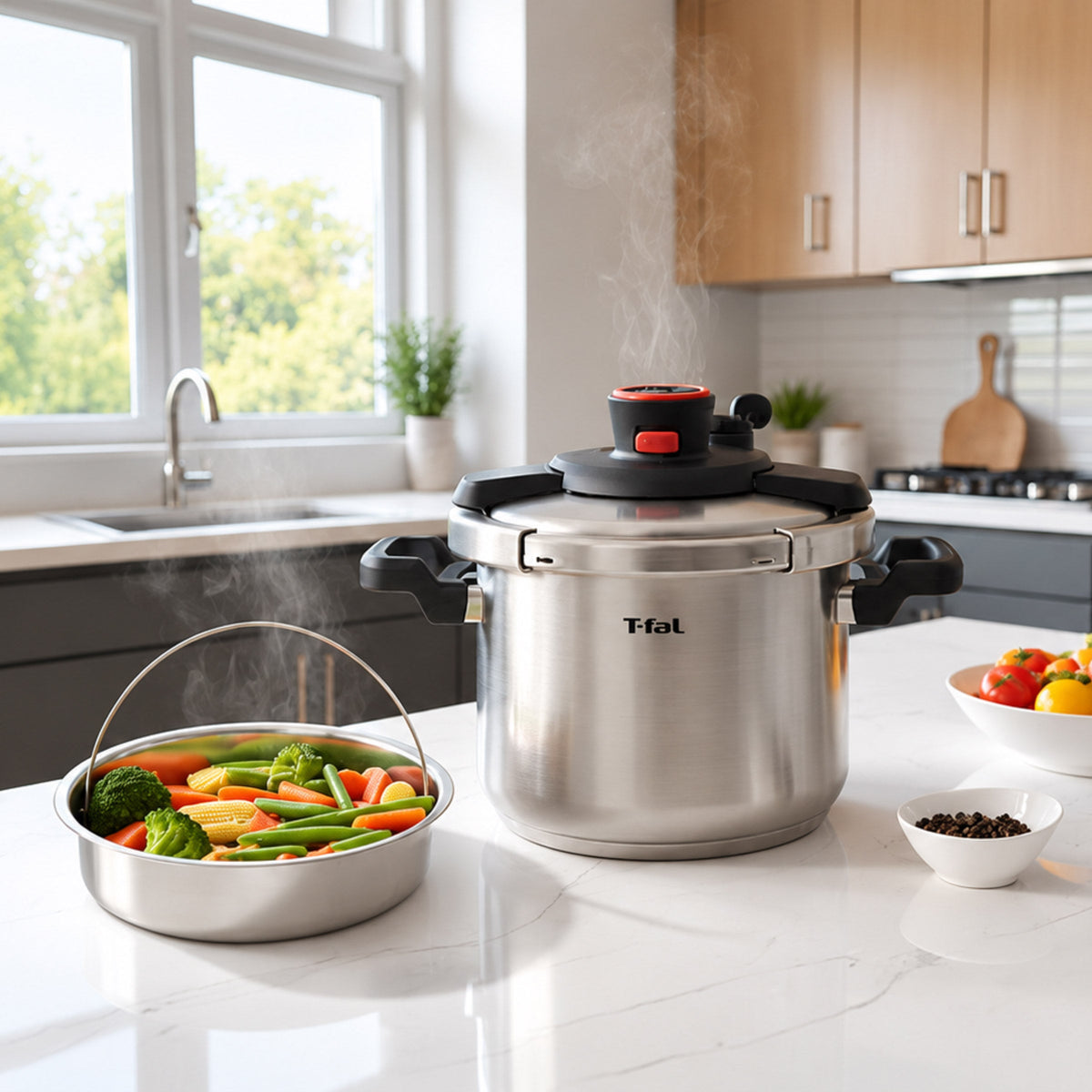 T-fal Clipso 8-quart Stainless Steel Stovetop Pressure Cooker