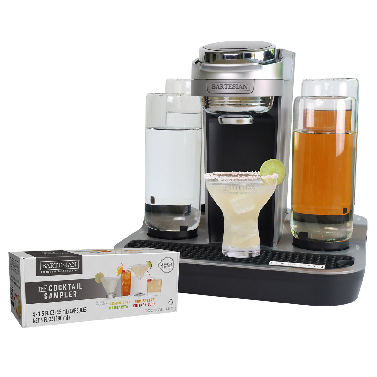 Bartesian Professional Cocktail Maker + Cocktail Sampler Bundle