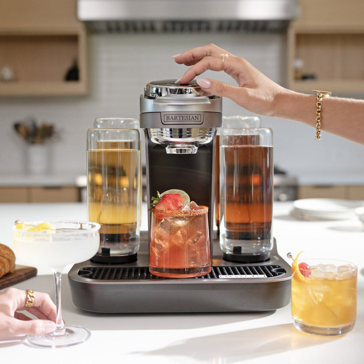 Bartesian Professional Cocktail Maker + Cocktail Sampler Bundle