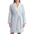[color:blue] Pure Fiber Soluna - Double-ply Gossamer and Terry Bathrobe - Blue - image 1