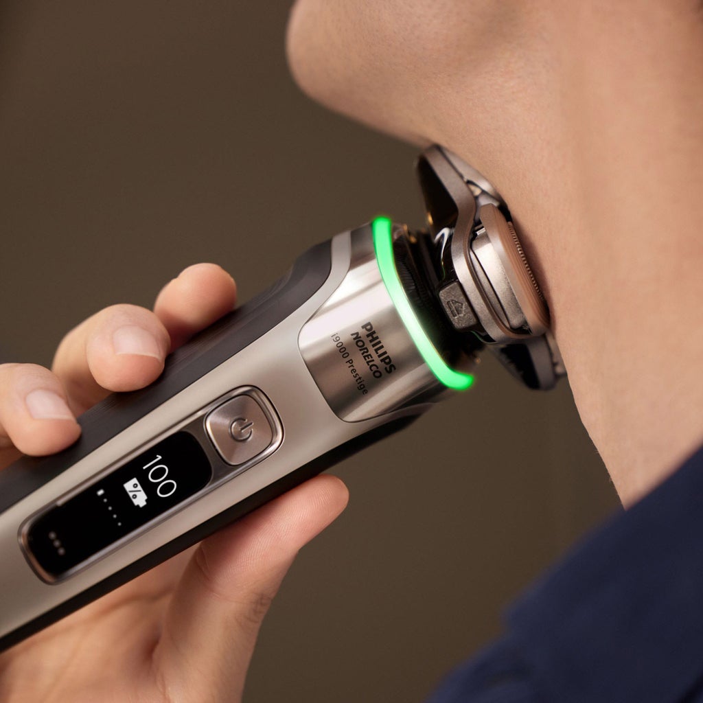 Philips Norelco i9000 Prestige Electric Wet and Dry Shaver Powered by AI - product image
