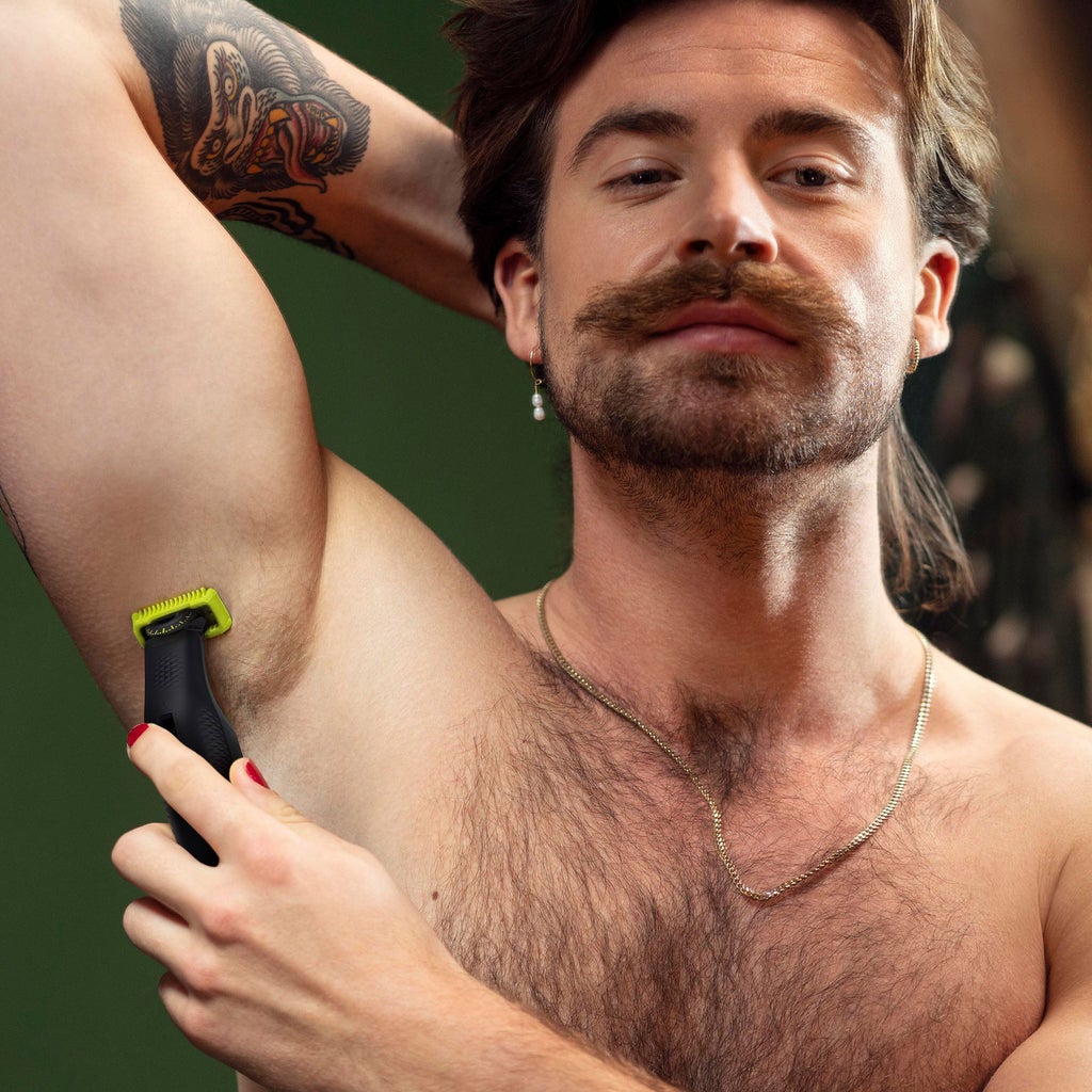 Philips Norelco OneBlade 360 Pro Face + Body Hybrid Electric Trimmer and Shaver - product image