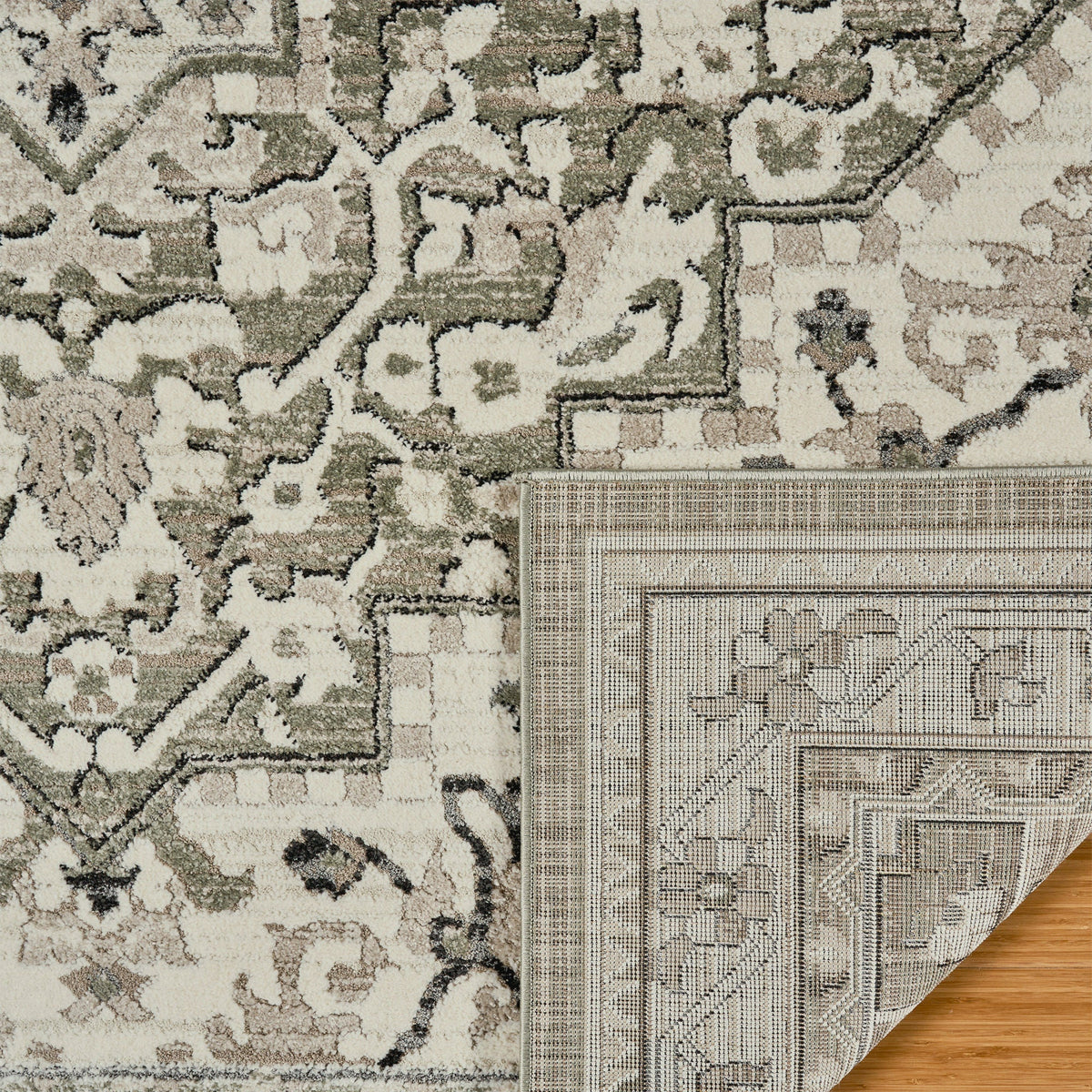 Solaris Area Rug, Keela Sage, 6'6" x 9'