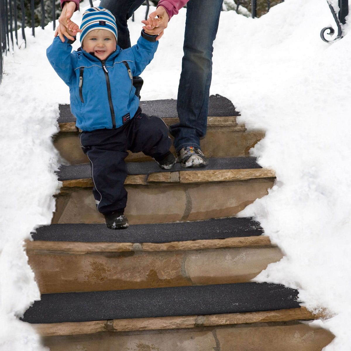 HeatTrak Heated Snow and Ice Melting Mats, Stair Kit