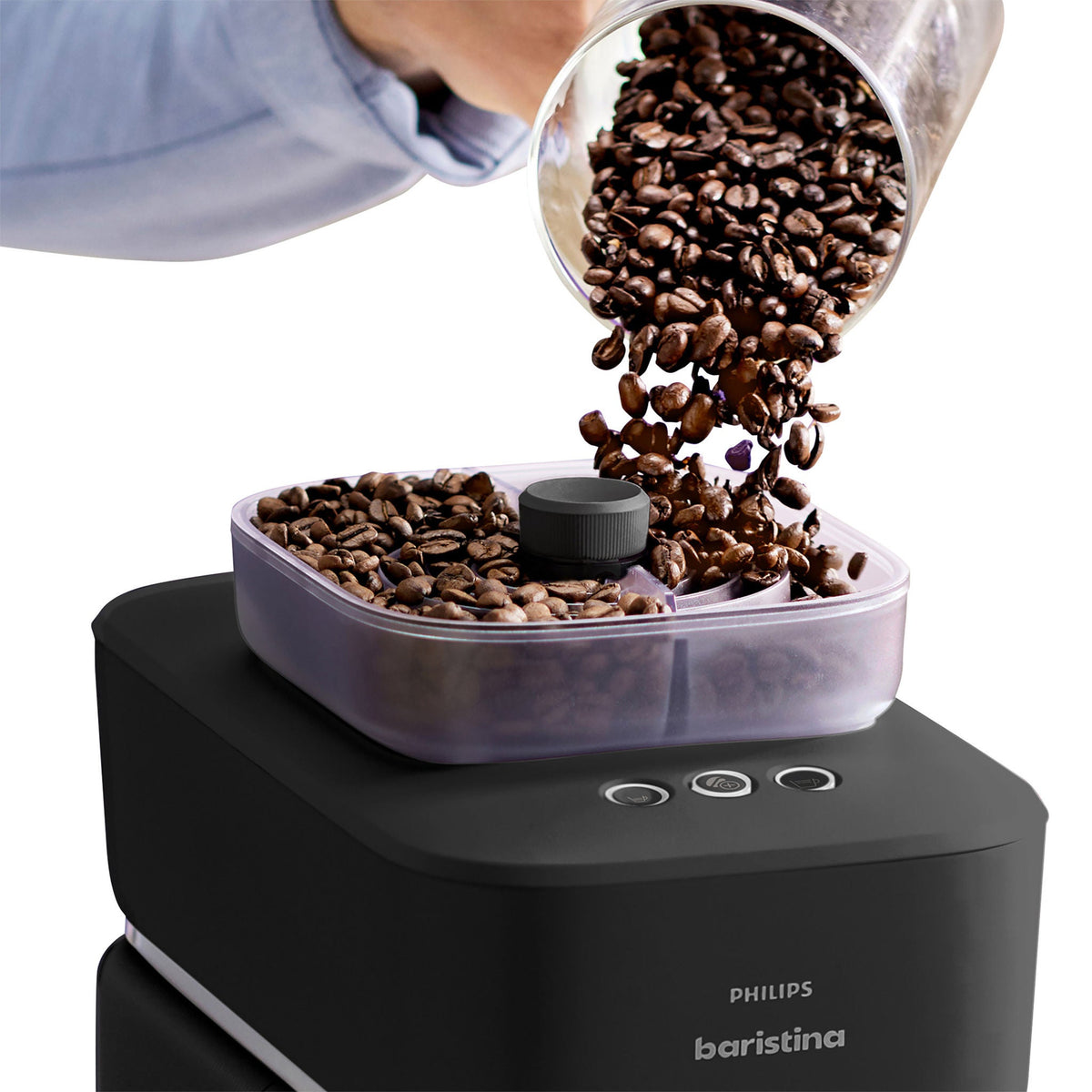 Philips Baristina Dual Bean Automatic Espresso Machine with Grinder