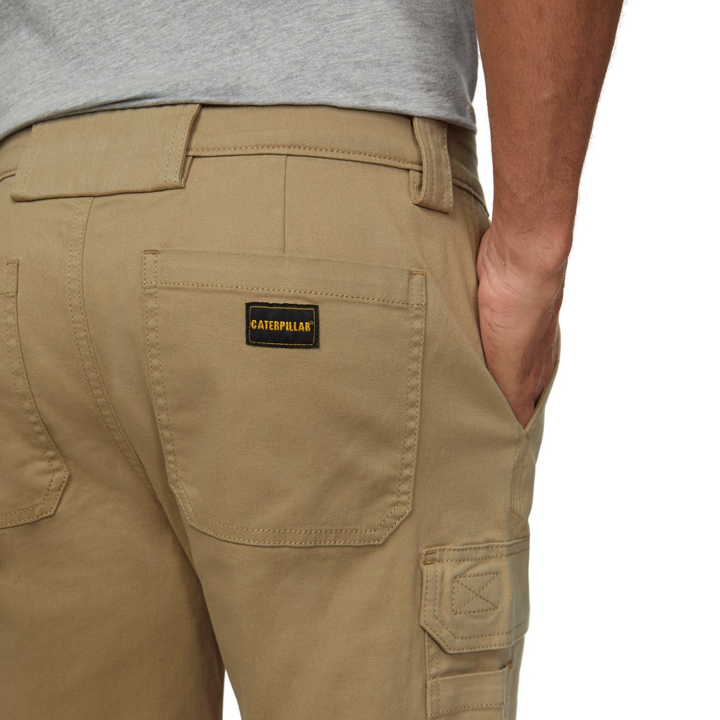 [color:tan] CAT Men's Cargo Short - Tan - image 4