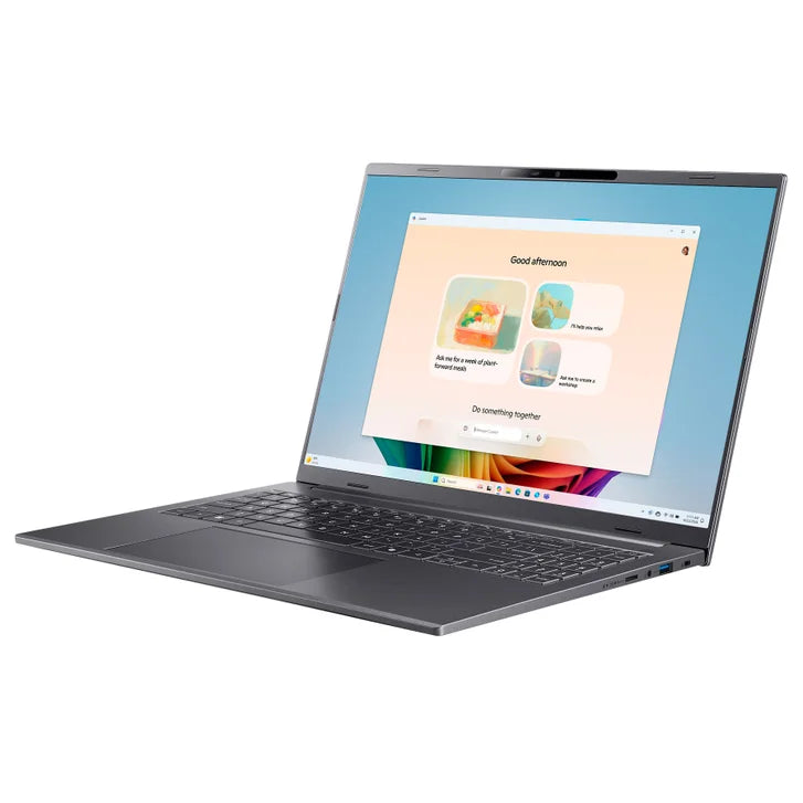 Acer Aspire 16" AI Copilot+ PC Touchscreen Laptop — AMD Ryzen AI 9 365 Processor — WUXGA (1920 x 1200) 120Hz Touchscreen — 32GB RAM — 1TB SSD — Windows 11 Home — Steel Gray – image 3
