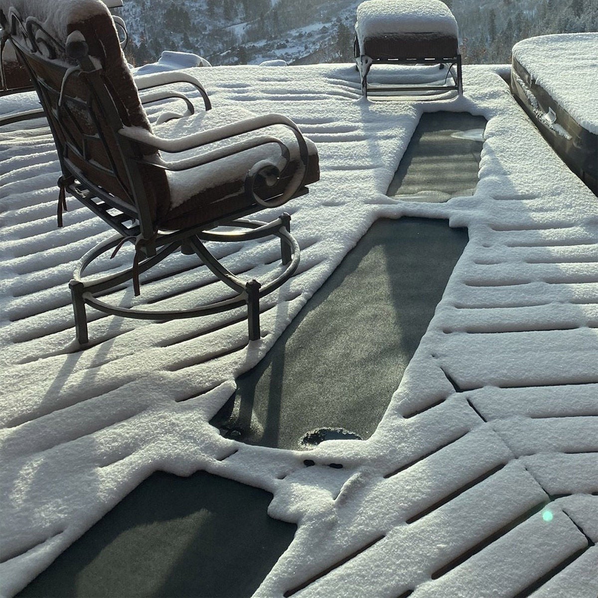HeatTrak Heated Snow and Ice Melting Mats, Walkway Kit