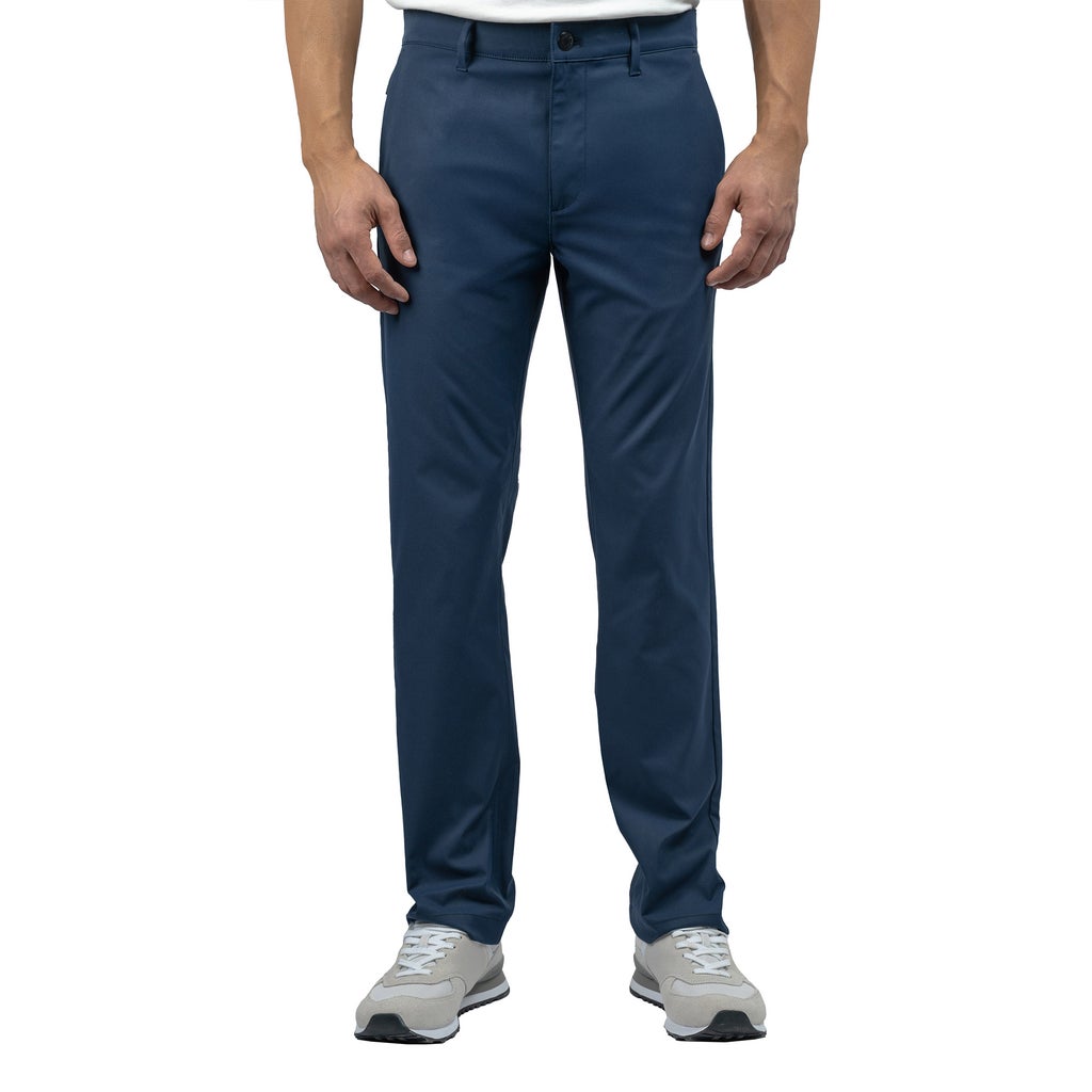 [color:blue] Scott Barber Men's Performance Chino Pant - Blue - image 1