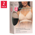 Felina Women's Adaptive Cup Wire Free Bra, 2-pack