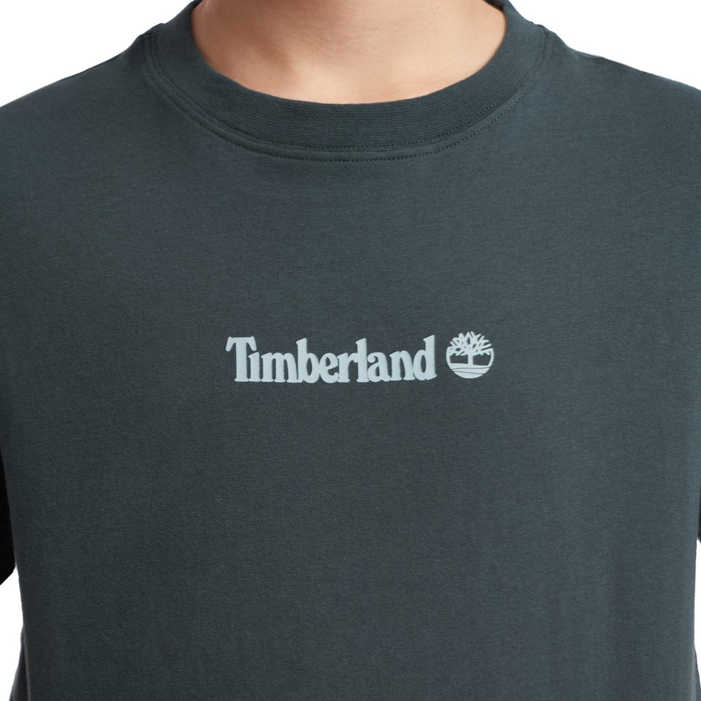 [color:green] Timberland Youth 2-pack Tees - Green - image 4