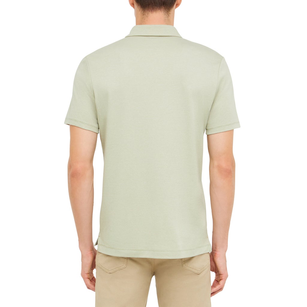 [color:green] Banana Republic Men's Luxe Polo - Green - image 2