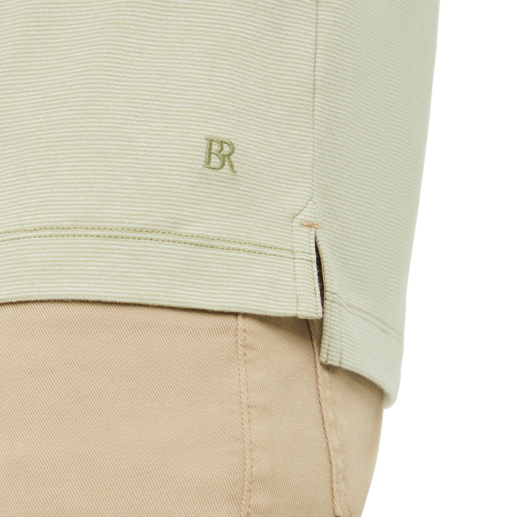 [color:green] Banana Republic Men's Luxe Polo - Green - image 4