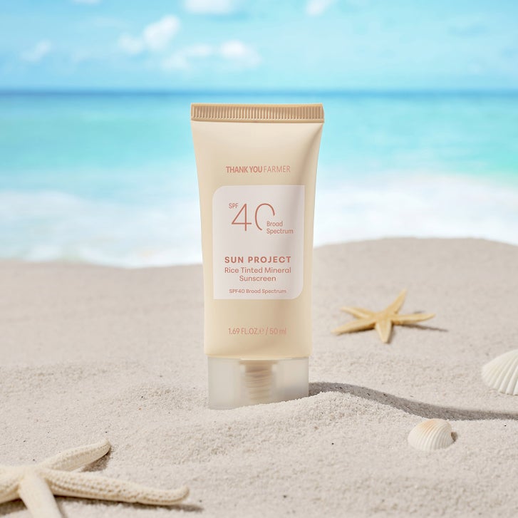Thank You Farmer Rice Tinted Mineral Sunscreen SPF 40, 1.69 fl oz, 2-pack - image 4