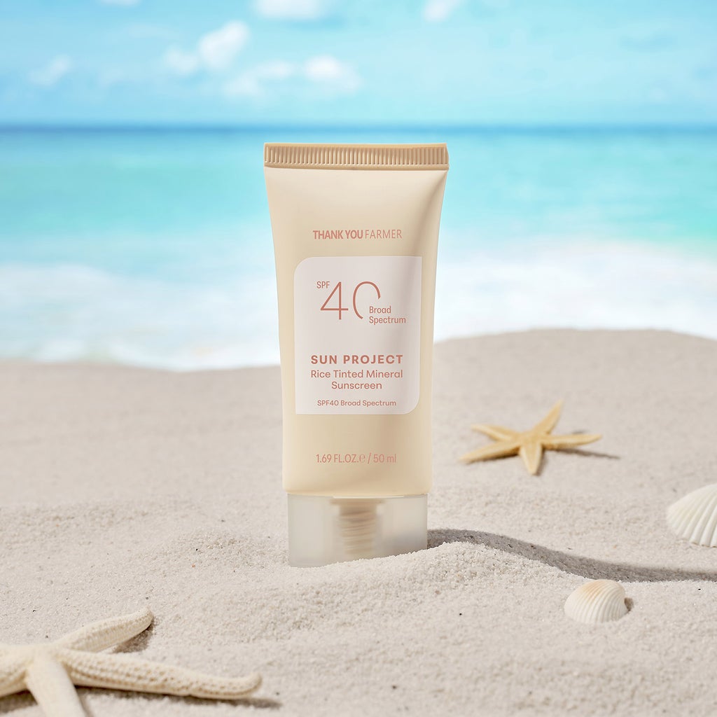 Thank You Farmer Rice Tinted Mineral Sunscreen SPF 40, 1.69 fl oz, 2-pack - product image
