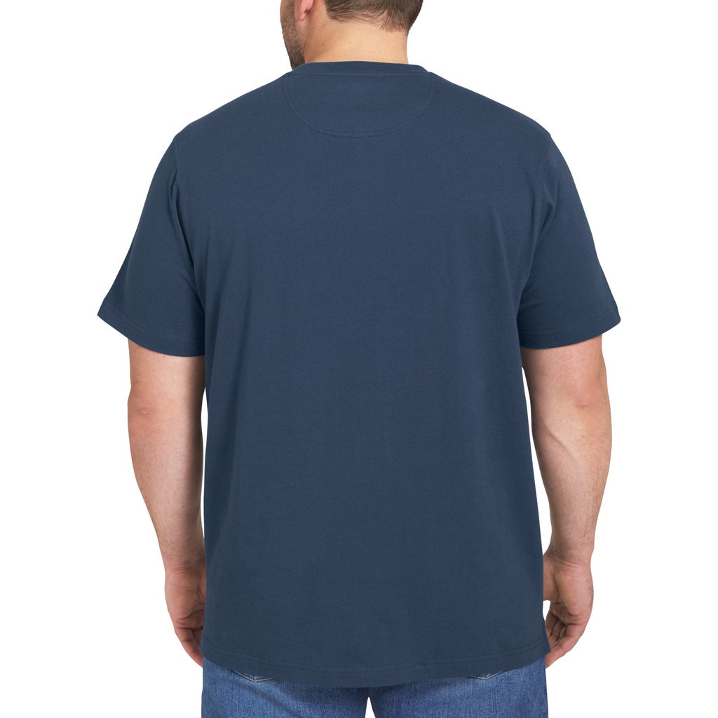 [color:blue] Wrangler Men's Pocket Tee - Blue - image 2