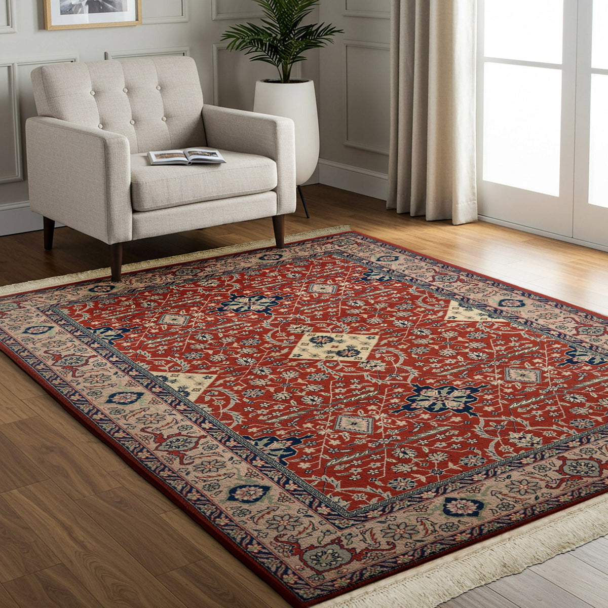 Montacute Hand Knotted Rug Collection, Chelsea Terra