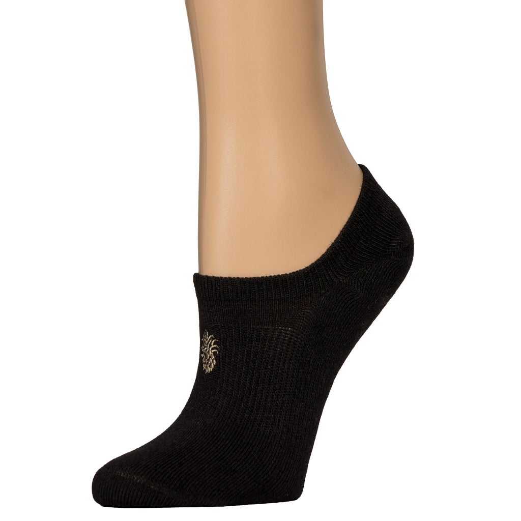 [color:black] Tommy Bahama Women's Performance Liner Sock, 8-pair - Black - image 7