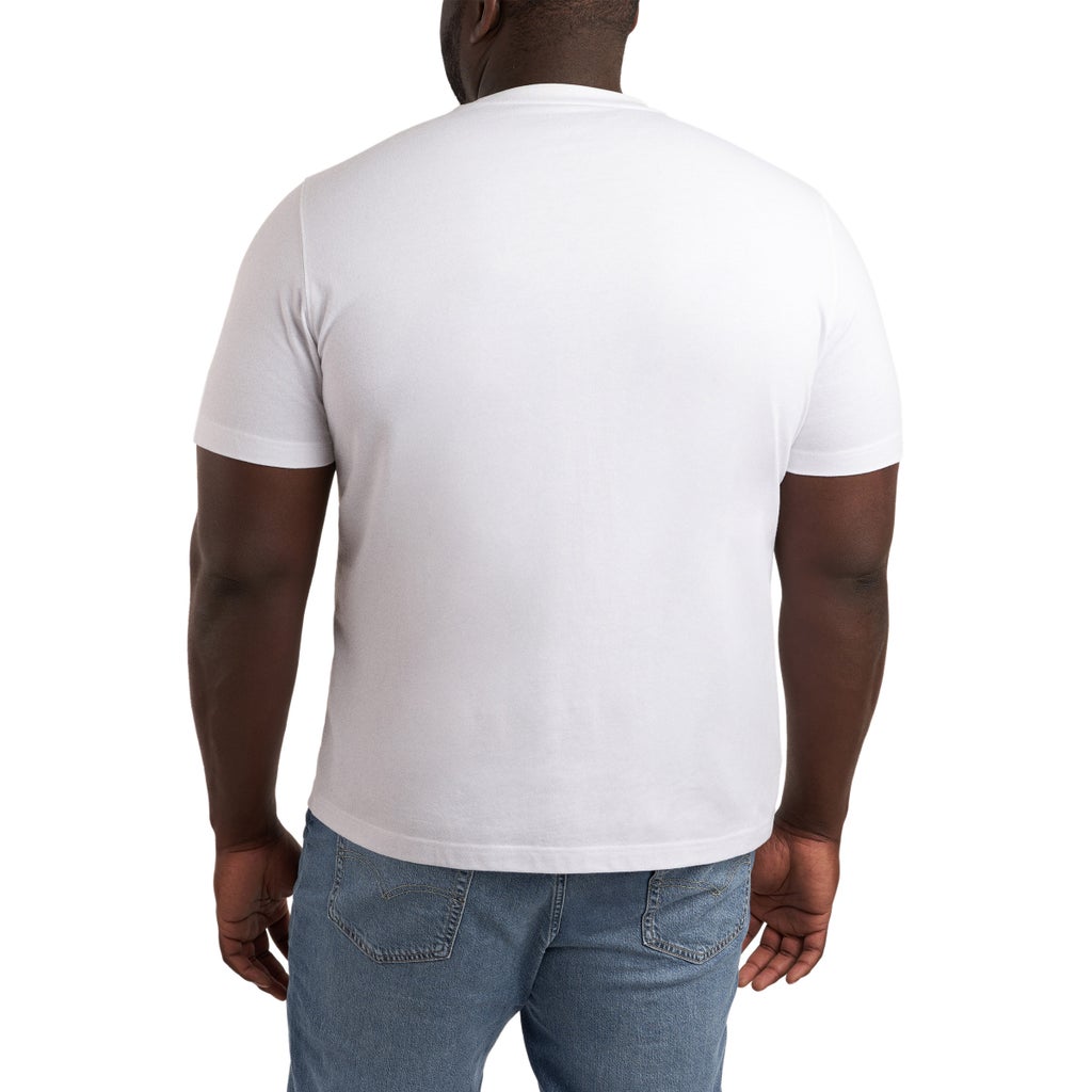 [color:white] Wholesale Unisex Logo Tee - White - image 20