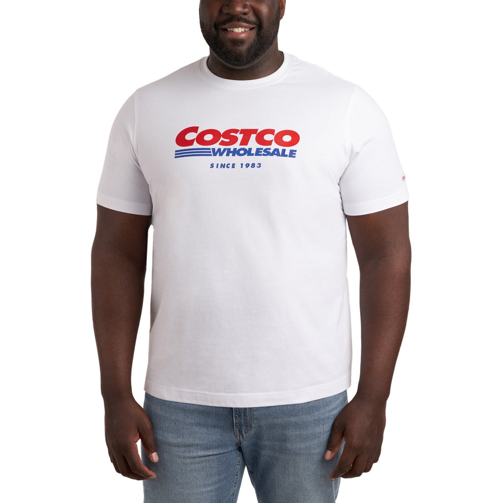 [color:white] Wholesale Unisex Logo Tee - White - image 19