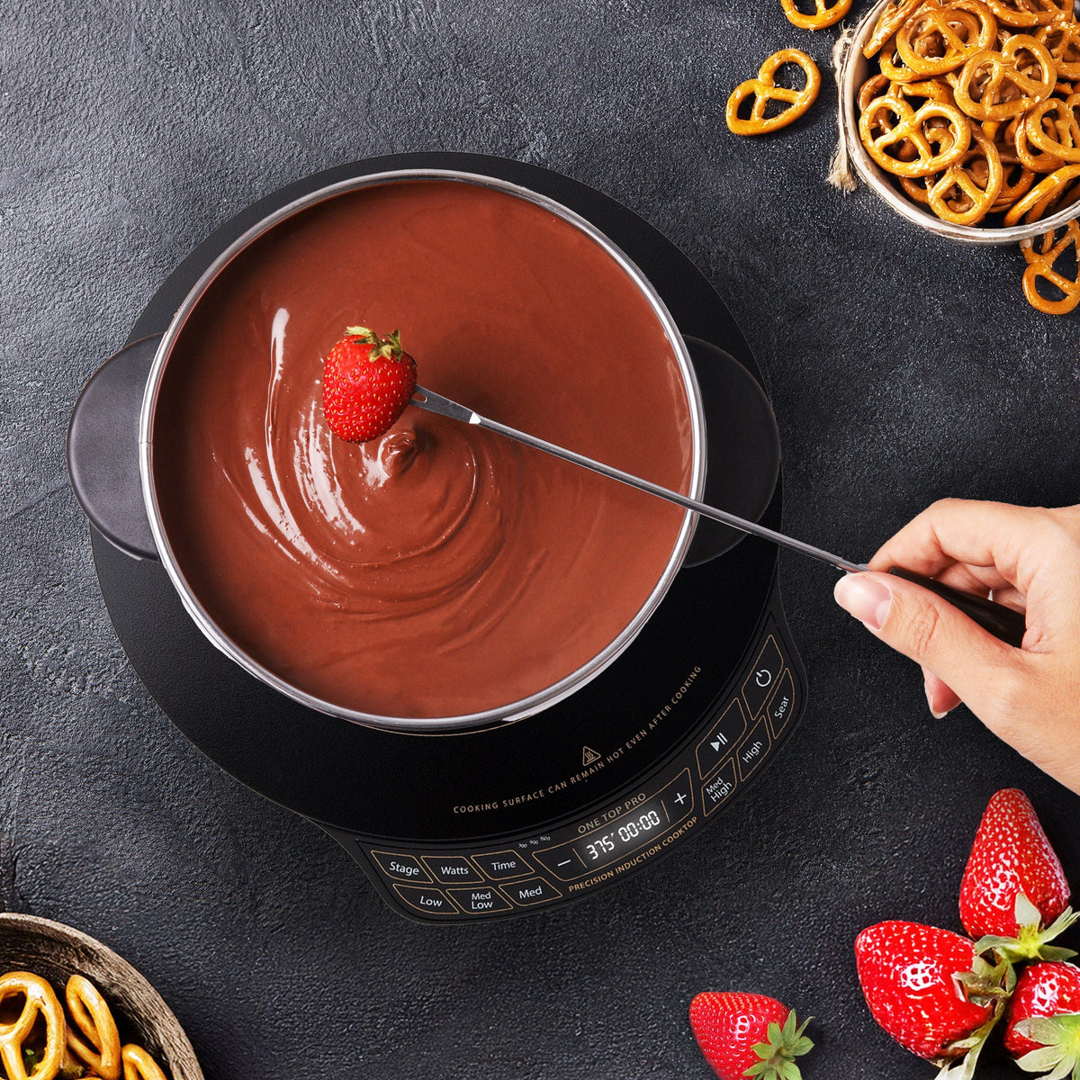 Nuwave One Top Pro Precision Induction Cooktop with Touch Control
