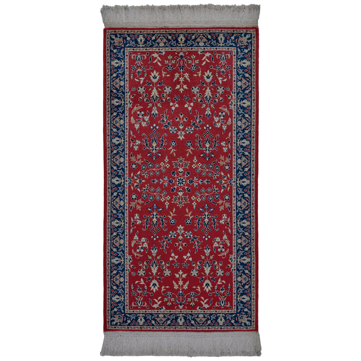 Montacute Hand Knotted Rug Collection, Grand Sarouk Red Navy