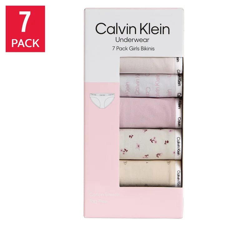 Calvin Klein Youth Bikini Underwear, 7-pack - image 1