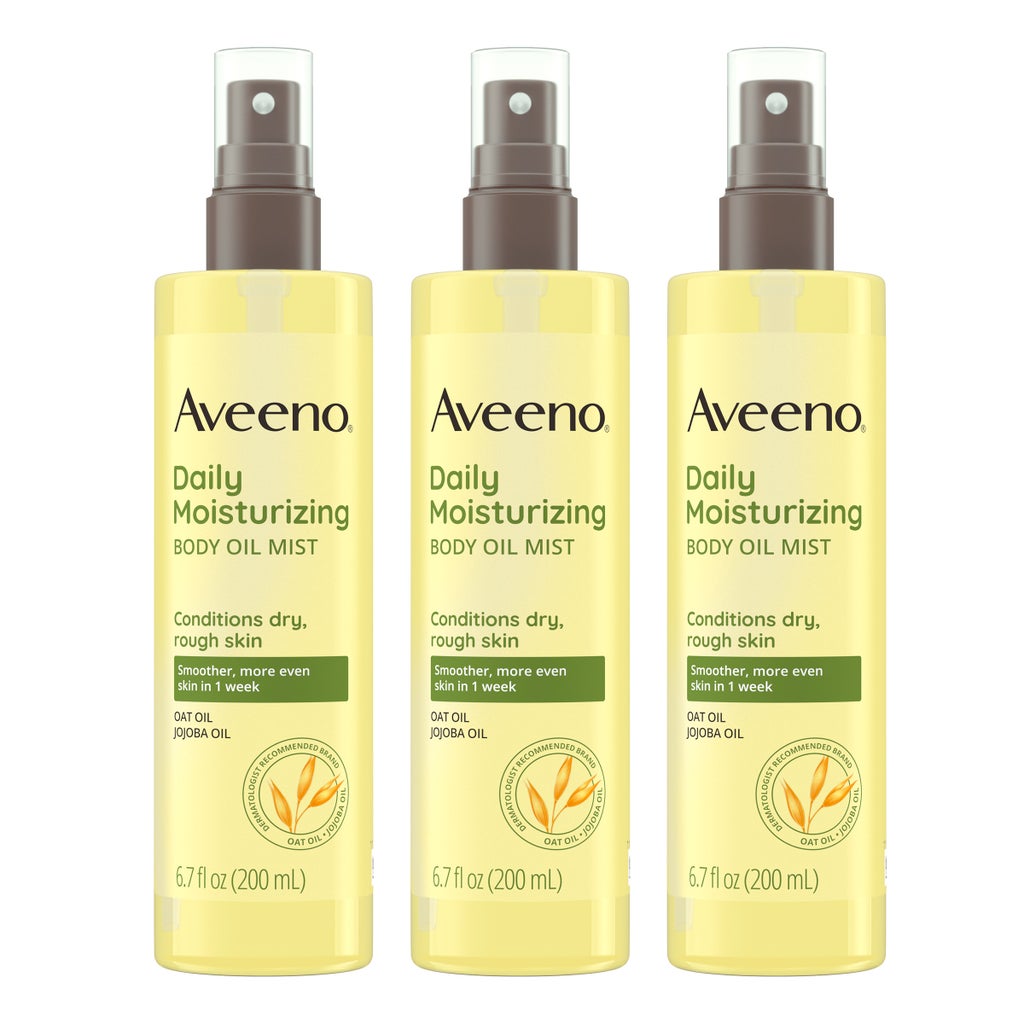 Aveeno Daily Moisturizing Oil Mist, 6.7 fl oz, 3-pack - product image