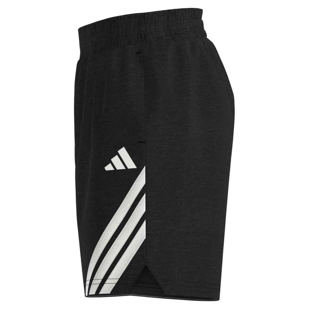 [color:black] adidas Youth 2-pack Pique Short - Black - image 5