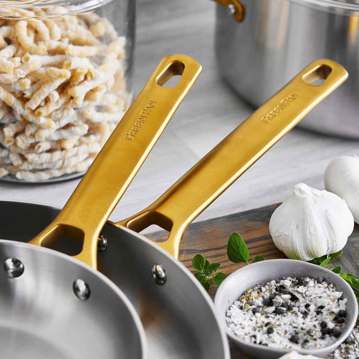 GreenPan Reserve Stainless Steel 12-piece Cookware Set