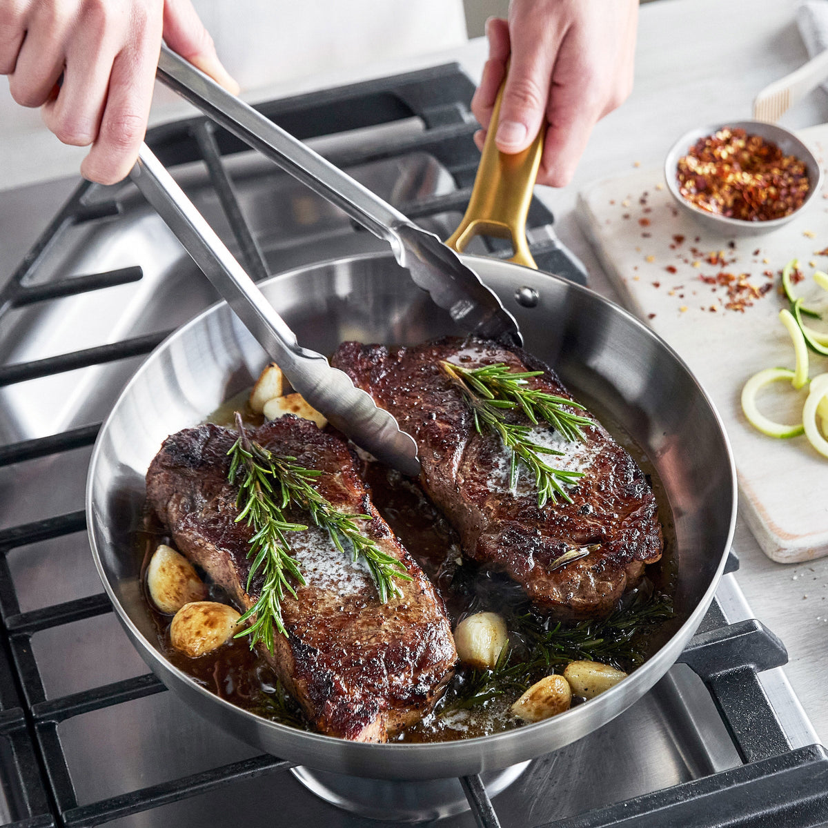 GreenPan Reserve Stainless Steel 12-piece Cookware Set