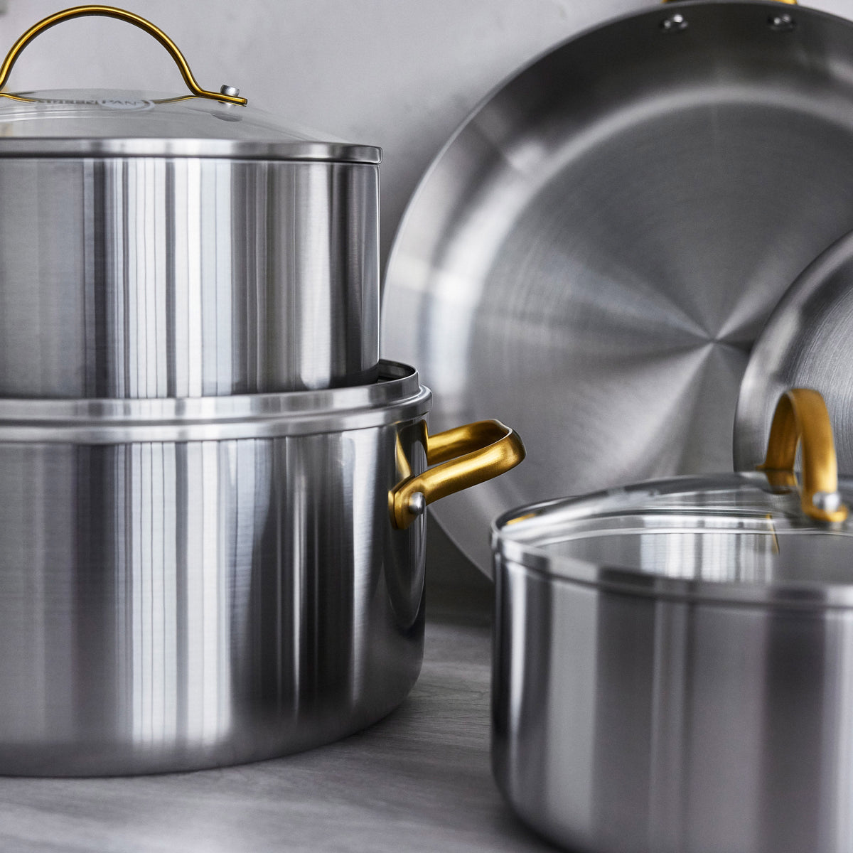 GreenPan Reserve Stainless Steel 12-piece Cookware Set